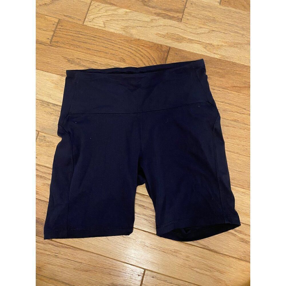 NWOT All In Motion Women's Black spandex tight stretch Bike Shorts Medium